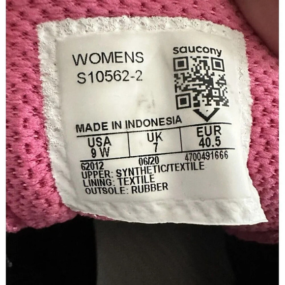 Saucony Women's Cohesion 13 Running Shoe Size 9 W Black - Picture 9 of 9